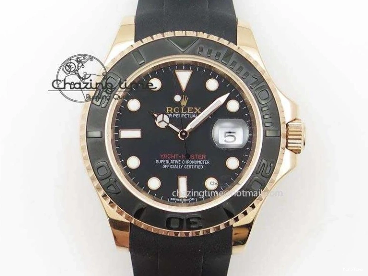 MiroTime 0506 Stretchable Daytona 116515 QF 1:1 Best Edition Black RG Dial on Oysterflex Rubber Strap SA 2273